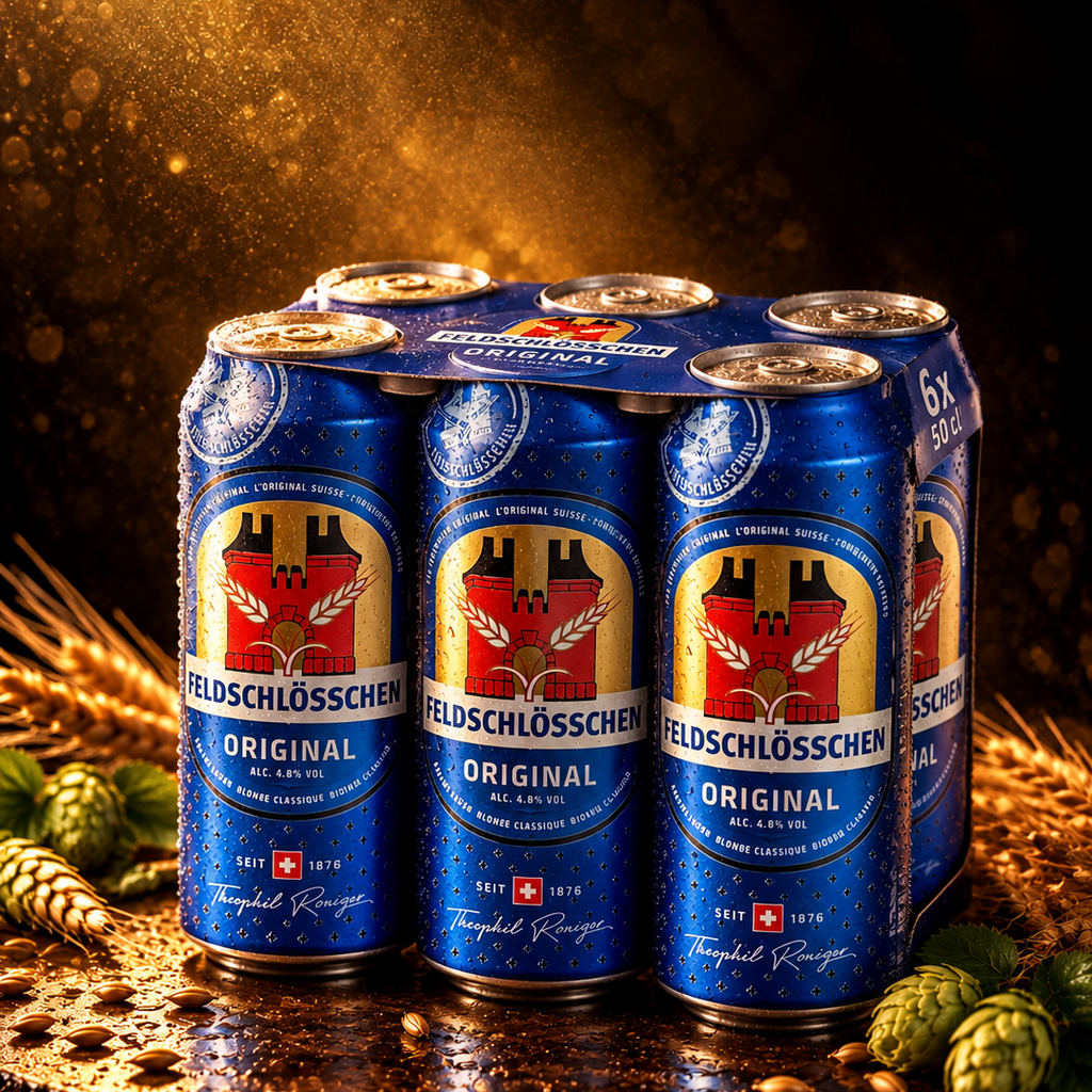 6-Pack Feldschlössschen Original Dose 0,5l