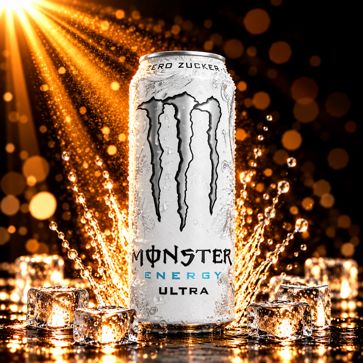 Monster Energy White 0.5l